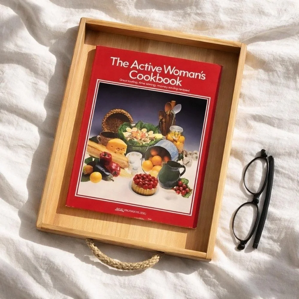Vintage 1980 Avon The Active Woman's Cookbook Recipes Cook Book Cooking